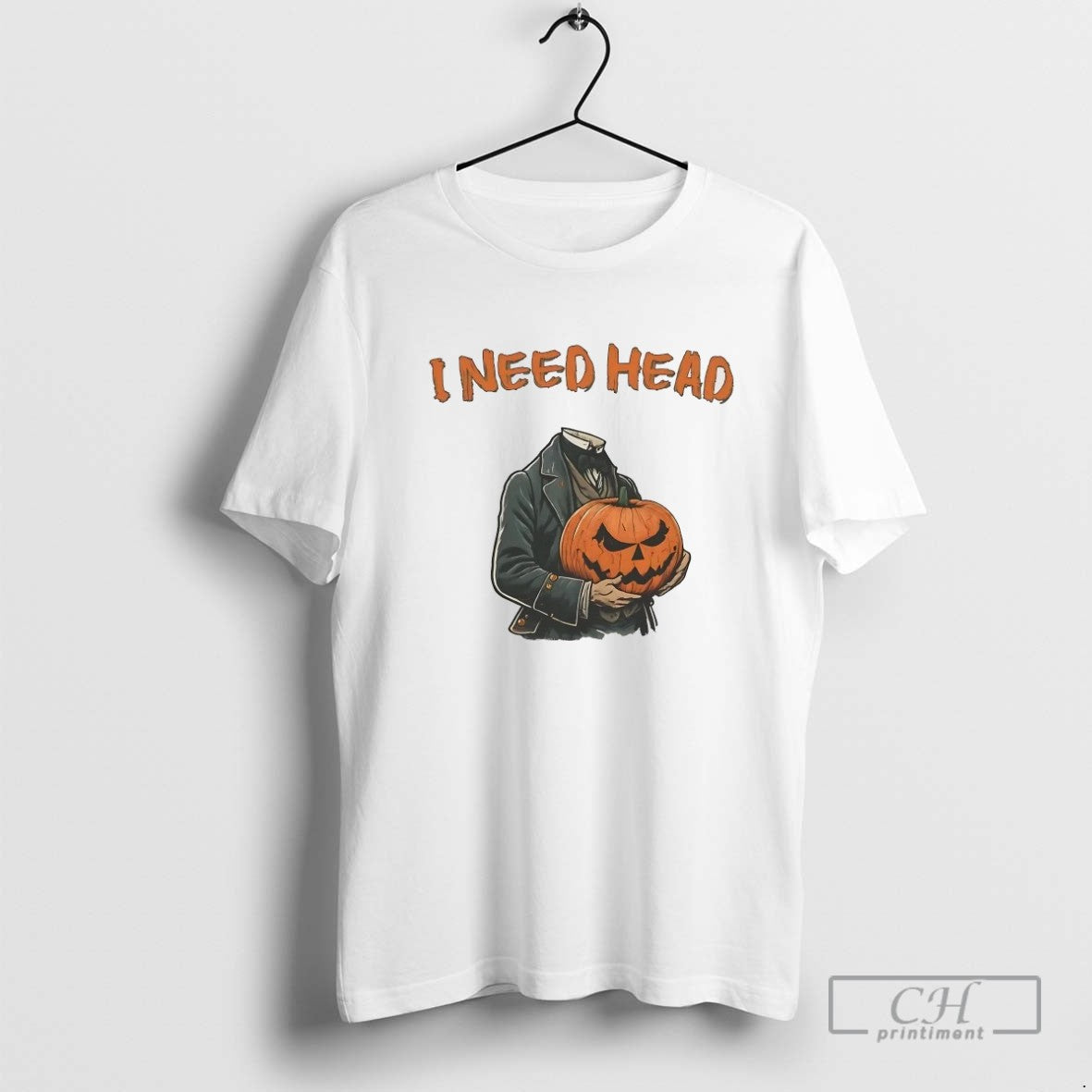 Jack O Lantern I Need Head Halloween