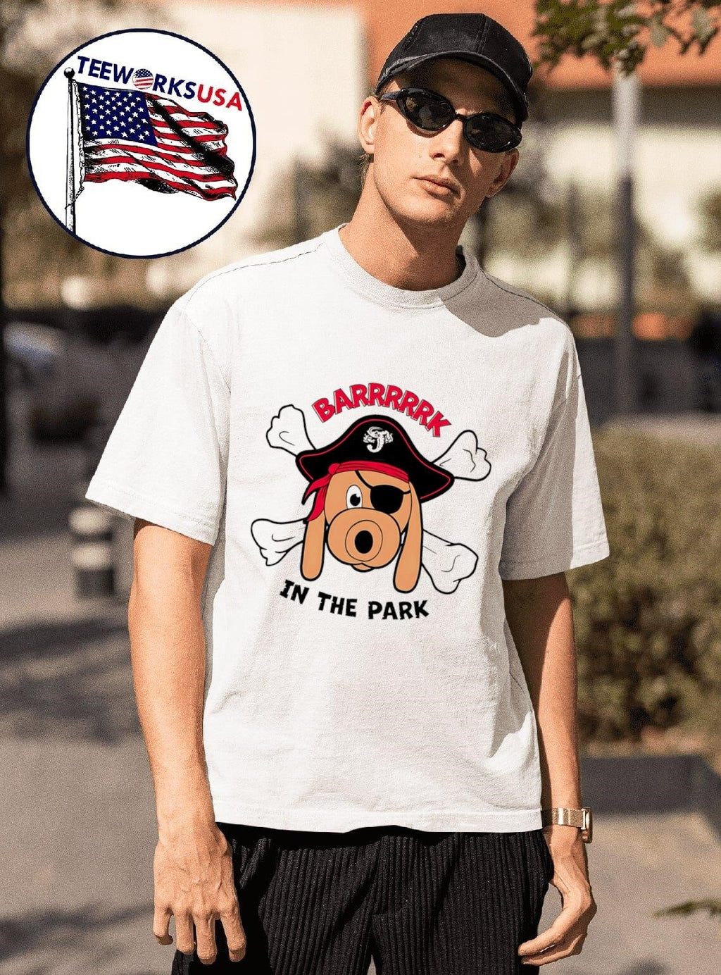 Jacksonville Jumbo Shrimp Barrrrk in the Park Shirt