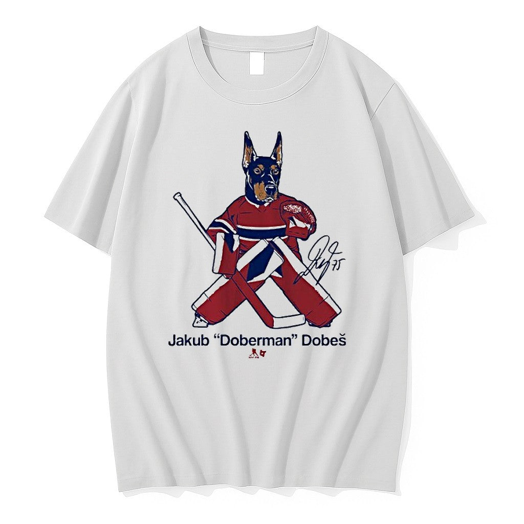 Jakub Dobes Doberman Montreal Canadiens Dog Tshirts Sweater Hoodie Jpg