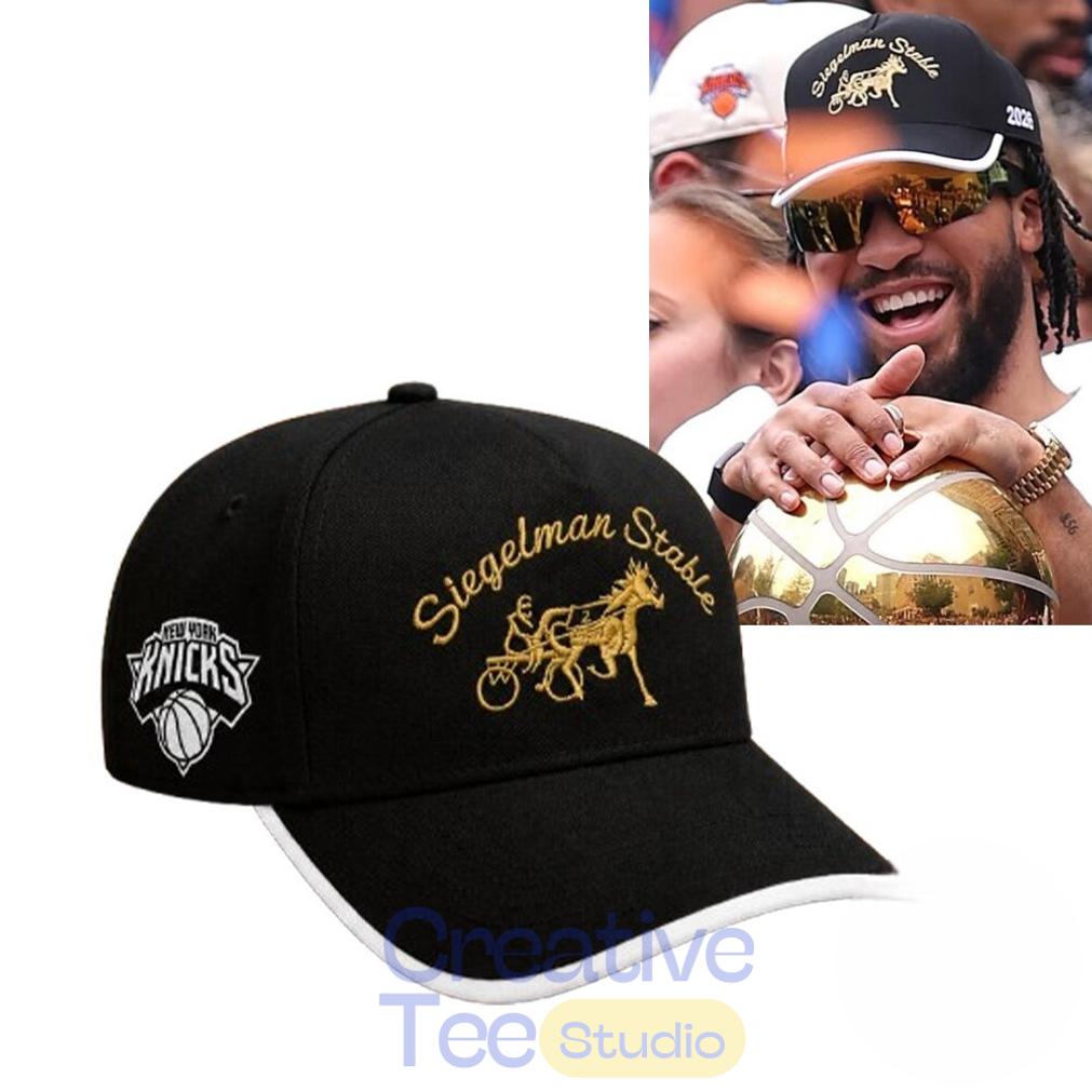 Jalen Brunson Knicks Siegelman Stable Champions Parade Hat