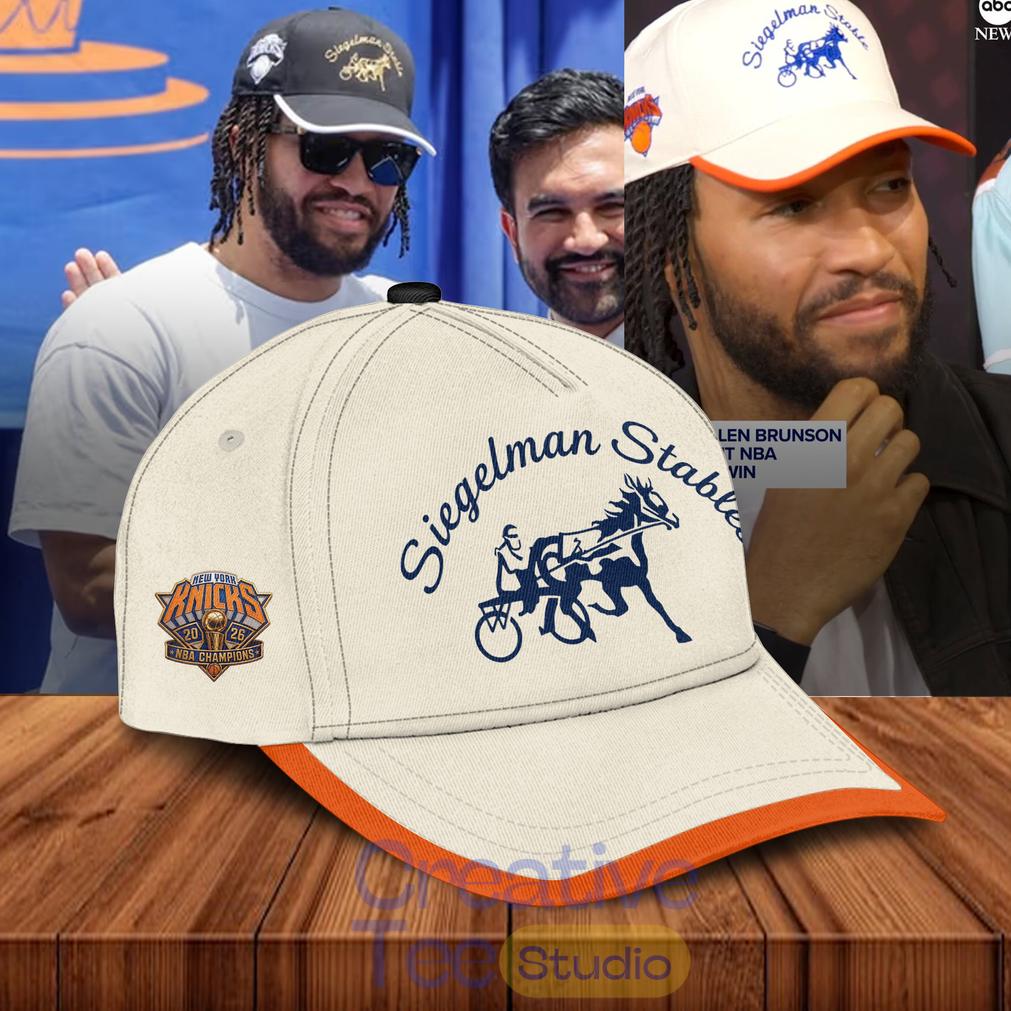Jalen Brunson Siegelman Stable Knicks Hat – Cream