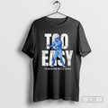 Jameson Williams Too Easy Detroit Lions Shirt Sweater
