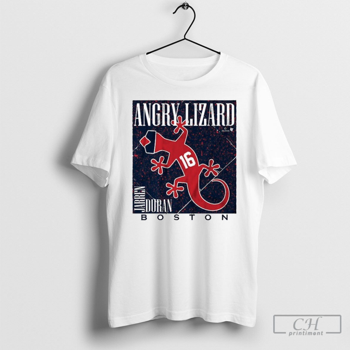 Jarren Duran Angry Lizard Boston Red Sox Shirt Tee
