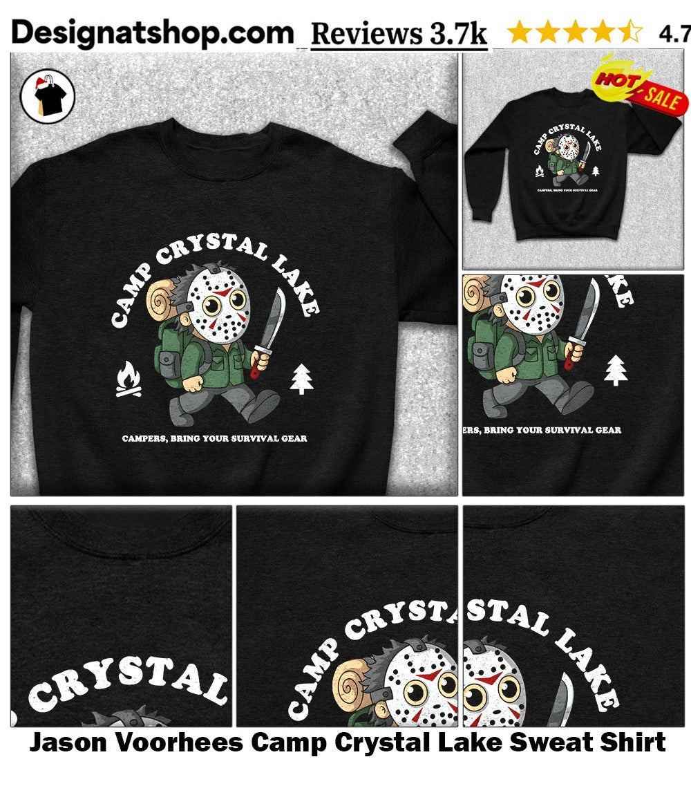 Jason Voorhees Camp Crystal Lake shirt