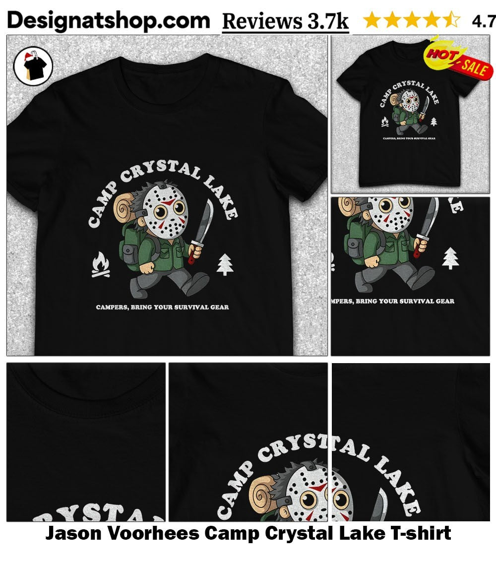 Jason Voorhees Camp Crystal Lake shirt