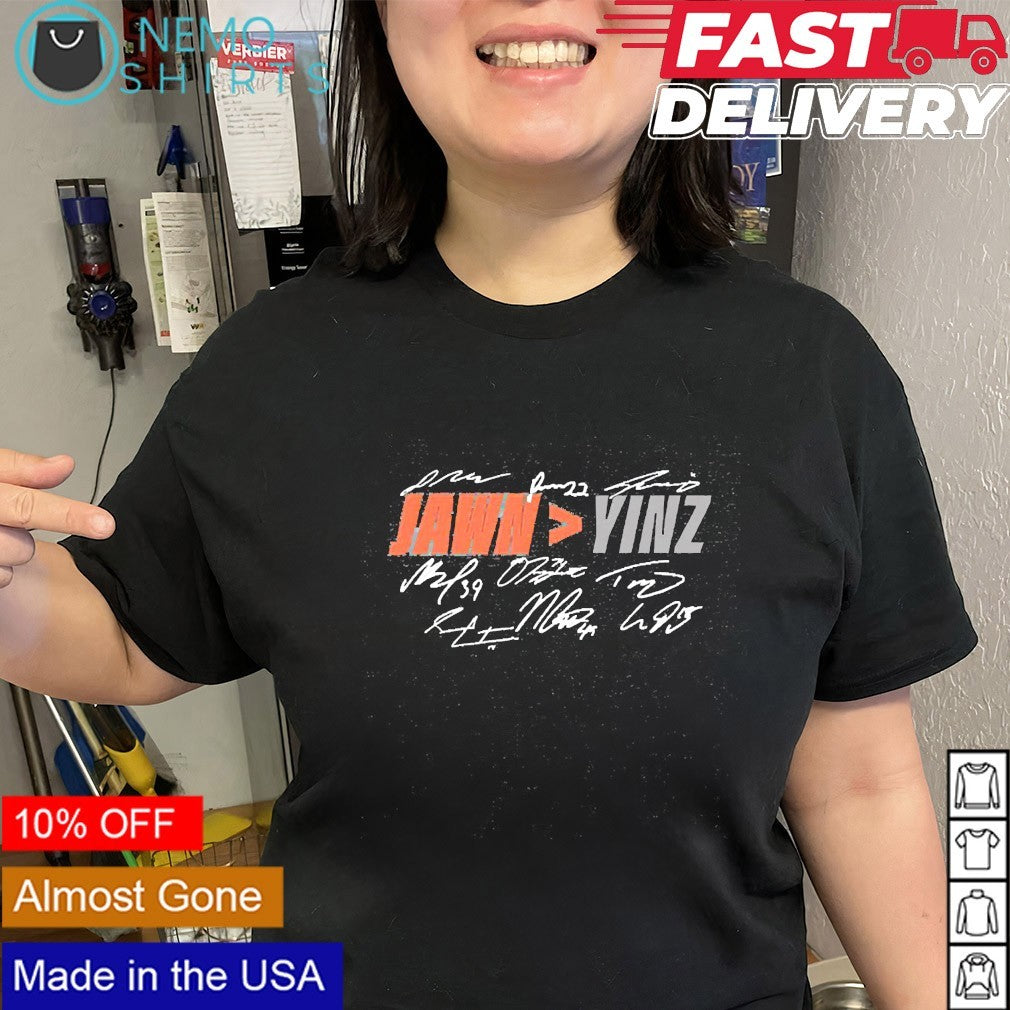 Jawn better than Yinz Philadelphia Flyers players signature shirt