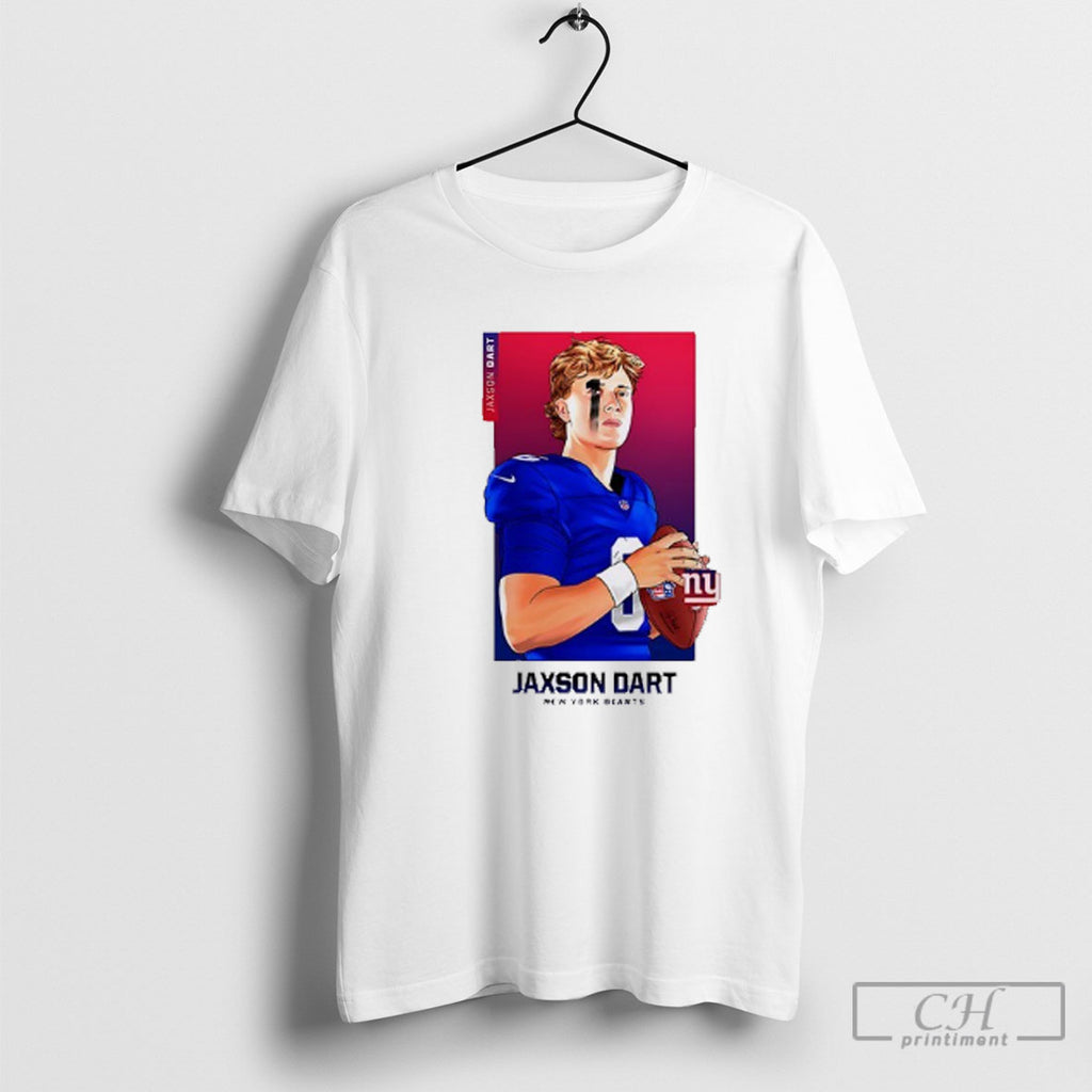 Jaxson Dart New York Giants Art