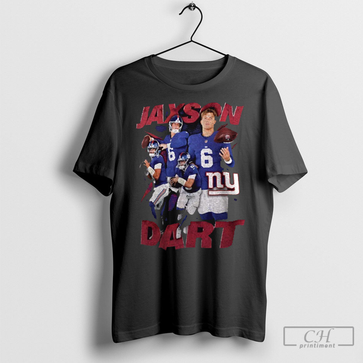 Jaxson Dart New York Giants Notorious Graphic