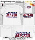 Jay-Z30 London Tottenham Hotspur Stadium September 4th 5th shirt