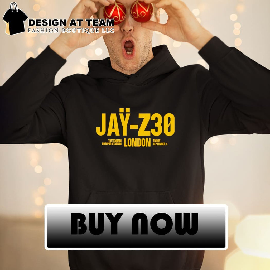 Jay-Z30 London Tour 2026 Tottenham Stadium Concert Hip Hop shirt