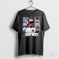 Jazz Chisholm Jr New York Yankees 500 Hits 2 Run Blast Poster Shirt Tee