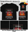 Jed York Mugshot Ugly Christmas 49ers CEO shirt