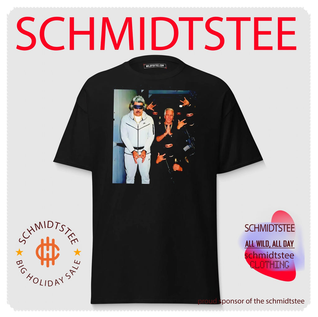 Jeffrey Epstein and Nicolas Maduro captured scene shirt