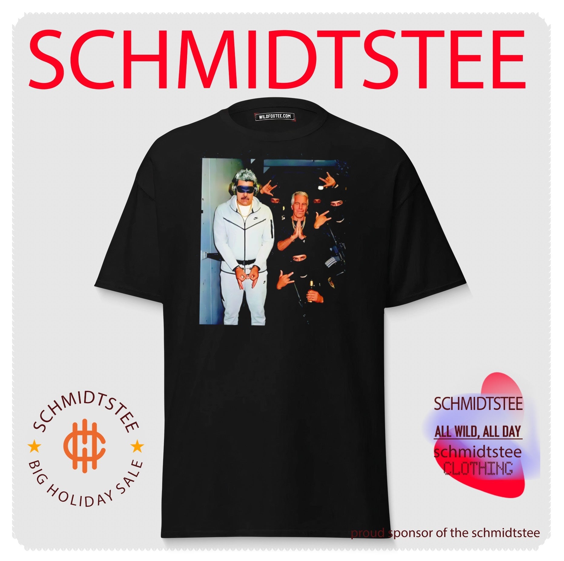 Jeffrey Epstein and Nicolas Maduro captured scene shirt