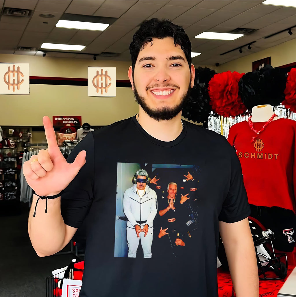Jeffrey Epstein and Nicolas Maduro captured scene shirt