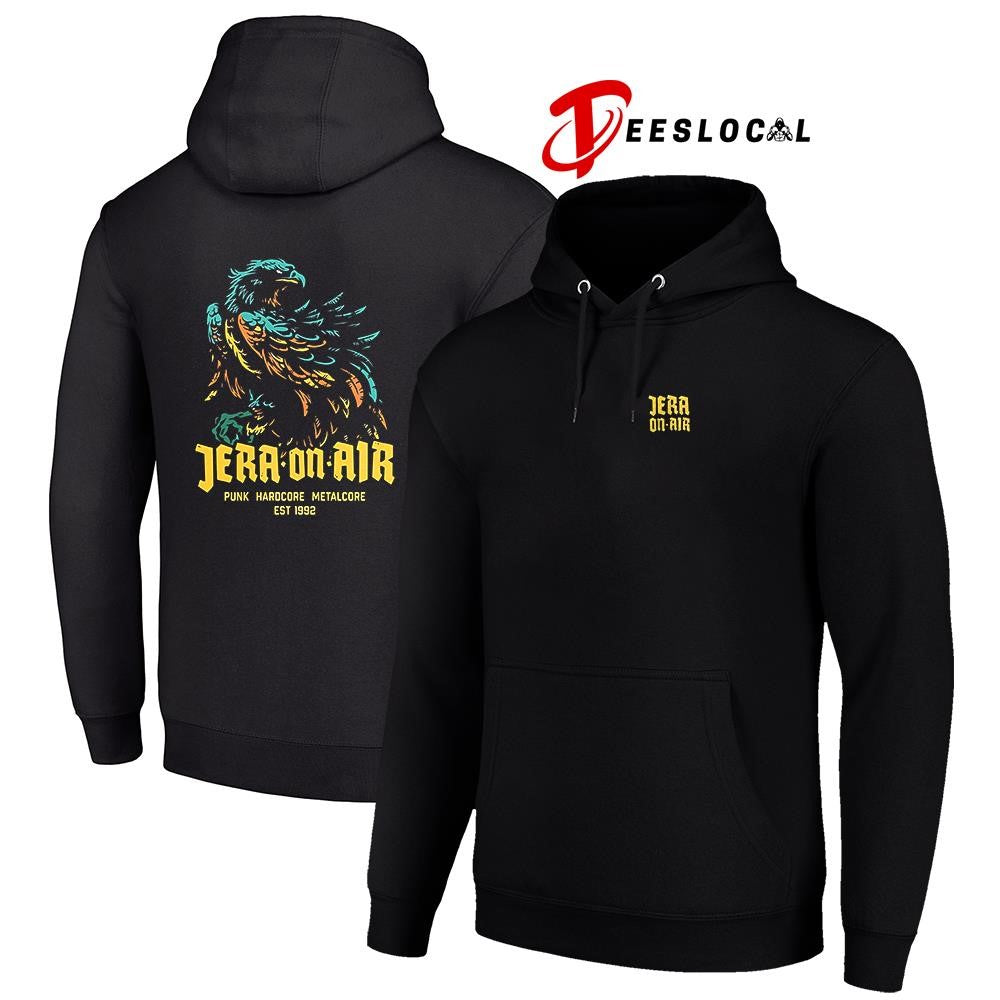 Jera On Air festival Ysselsteyn Netherlands logo with big eagle shirt