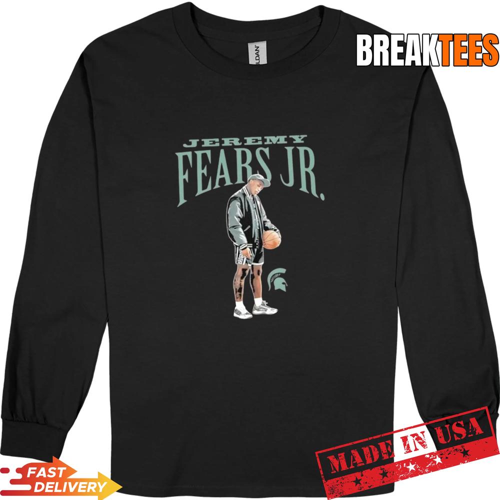 Jeremy Fears Jr Michigan State Spartans Old School T-Shirt