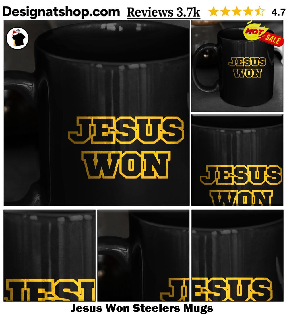 Jesus Won Steelers shirt