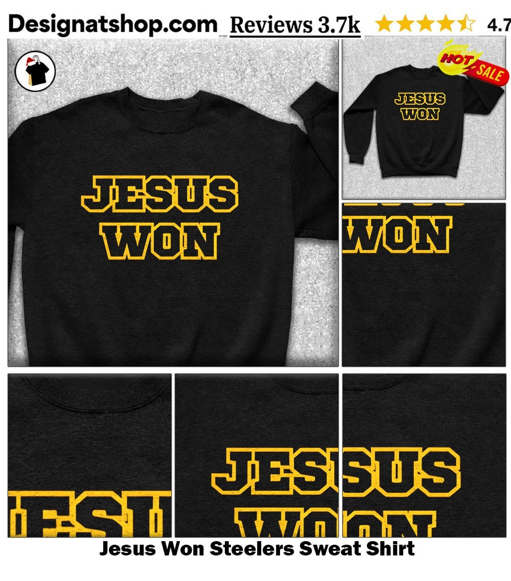 Jesus Won Steelers shirt