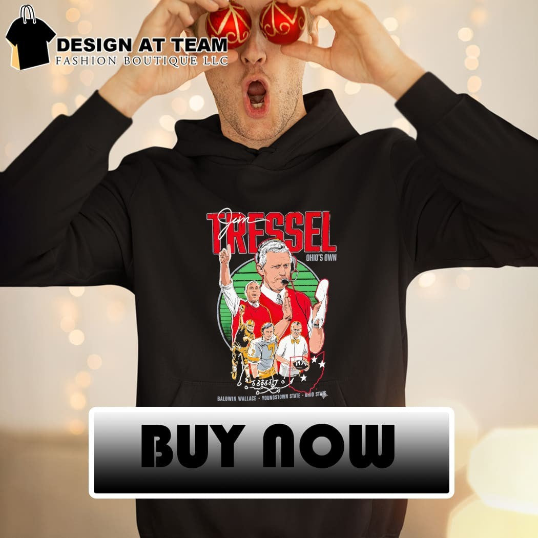 Jim Tressel Ohio’s own Buckeyes Ring Of Honor shirt