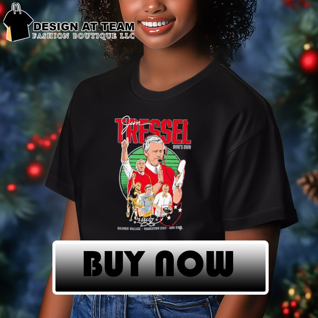 Jim Tressel Ohio’s own Buckeyes Ring Of Honor shirt
