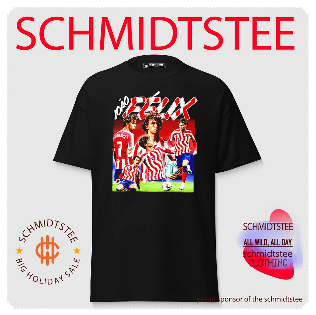 Joao Felix Atletico Madrid Collage Soccer graphic shirt