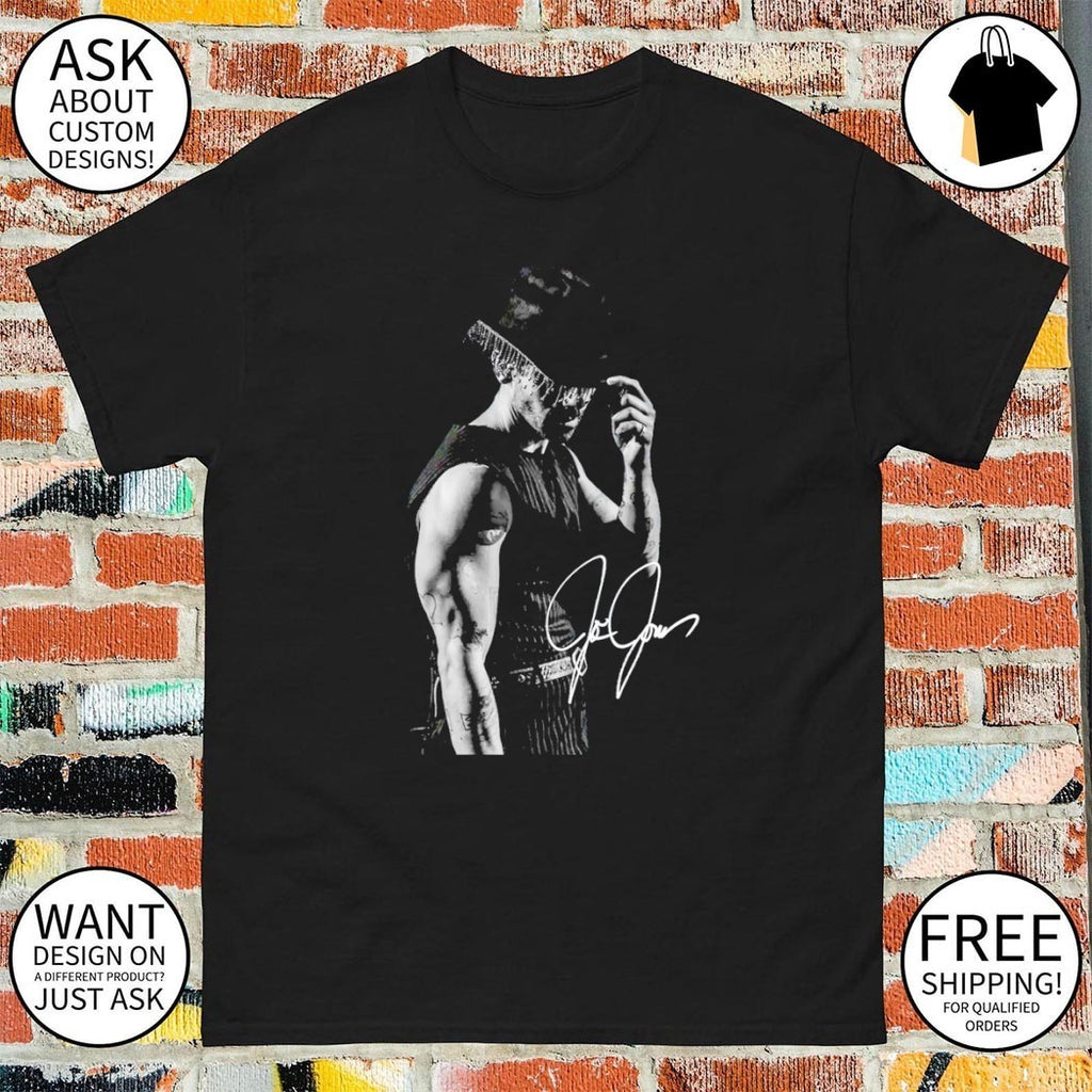 Joe Jonas Cowboy Hat signature shirt
