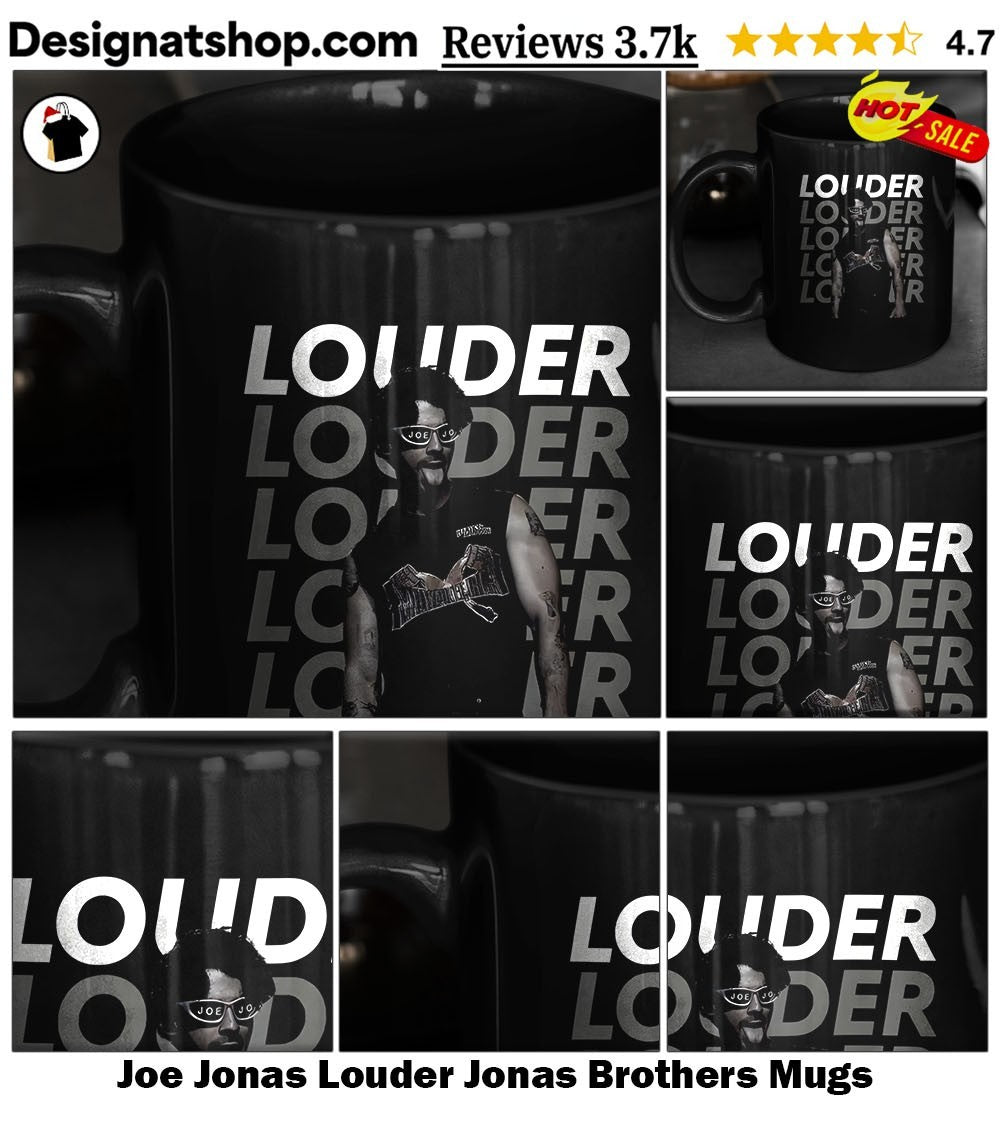 Joe Jonas Louder Jonas Brothers shirt