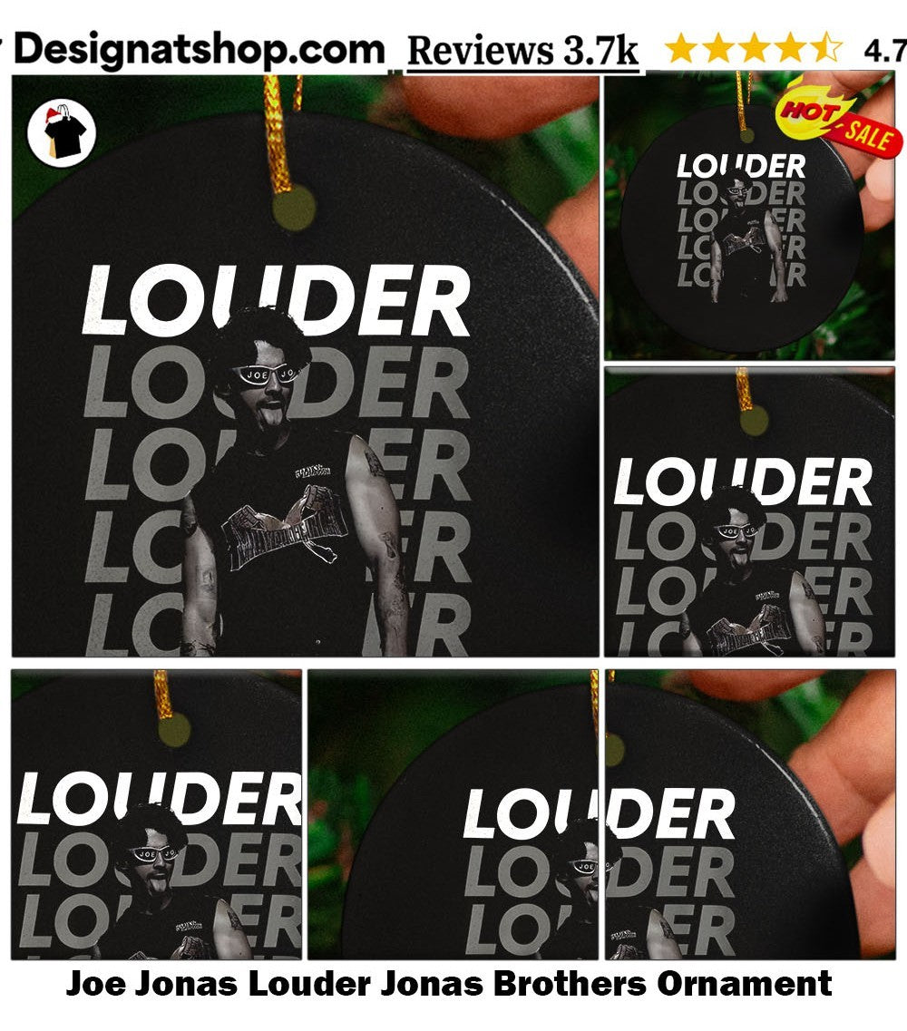 Joe Jonas Louder Jonas Brothers shirt