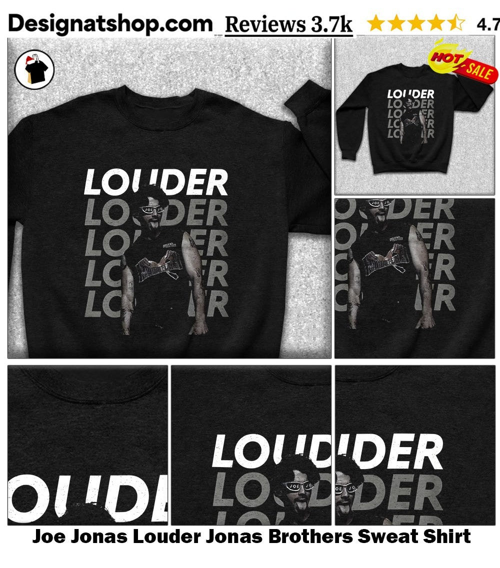Joe Jonas Louder Jonas Brothers shirt
