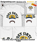 Joey Ortiz Joey O Stache Milwaukee baseball shirt