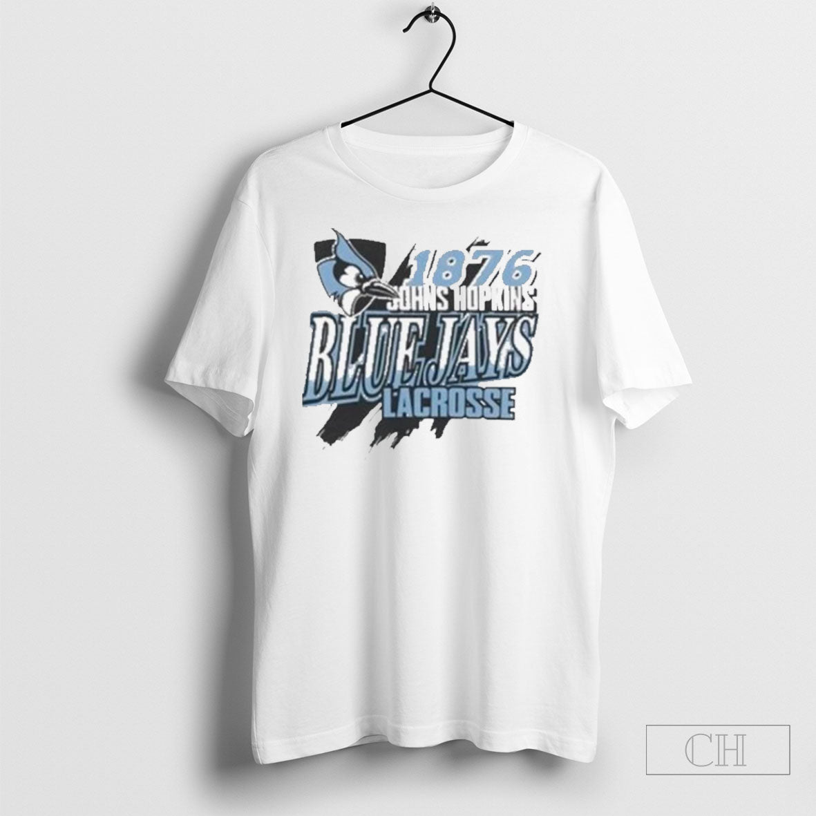 Johns Hopkins Blue Jays Lacrosse Est 1876 Shirt Tee
