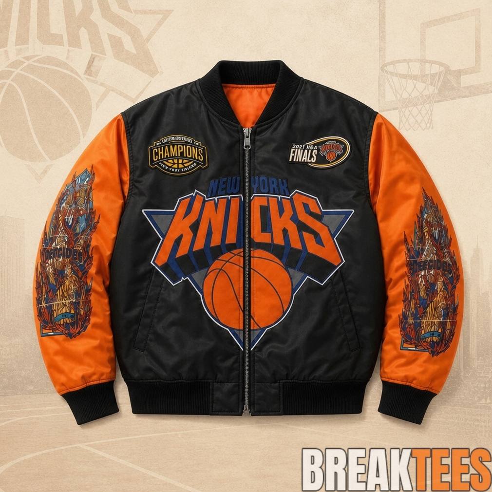 Jordan Clarkson Knicks NBA Finals 2026 Bomber Jacket