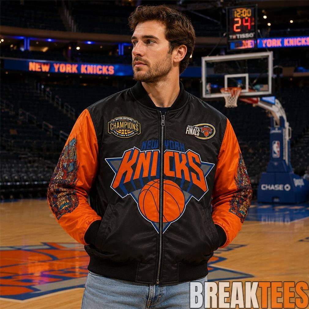 Jordan Clarkson Knicks NBA Finals 2026 Bomber Jacket