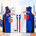 Jose Alvarado Stealth New York New Rico Basketball Jersey