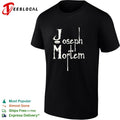 Joseph mortem gothic typography shirt