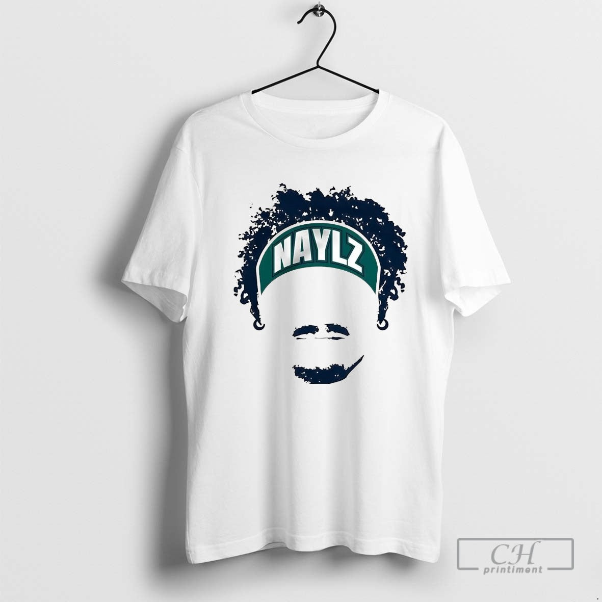 Josh Naylz Face Silhouette Seattle Mariners