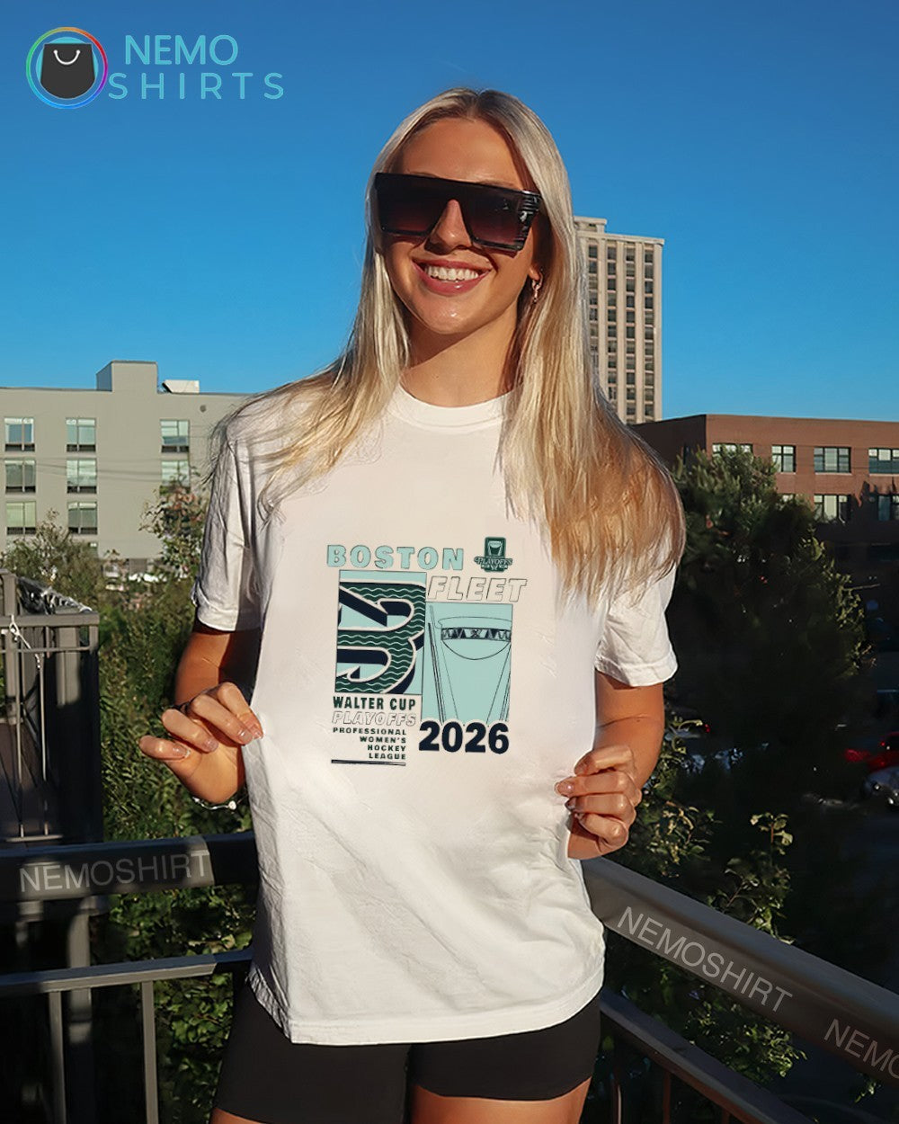Boston Fleet PWHL Walter Cup Playoffs 2026 shirt