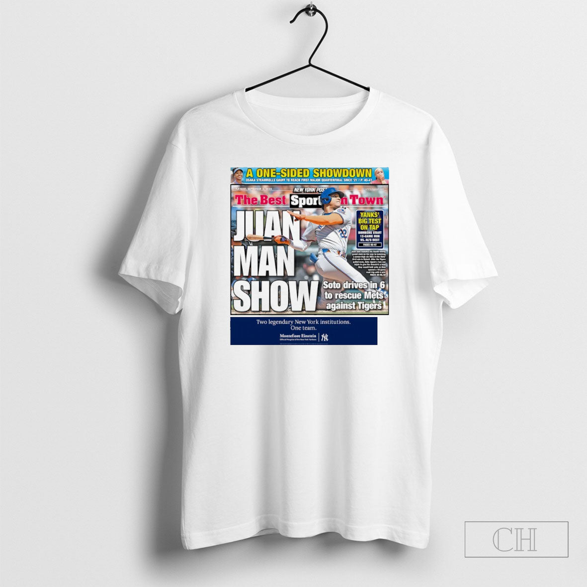 Juan Man Show Soto Drives In 6 To Rescue Mets Against Tigers Tee