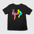 July Independence Kick June Pride Month Shirt