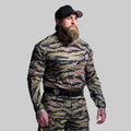 Long Sleeve Op Top (Jungle Tiger)