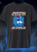Justin Jefferson Catching Football Minnesota Vikings T-Shirt