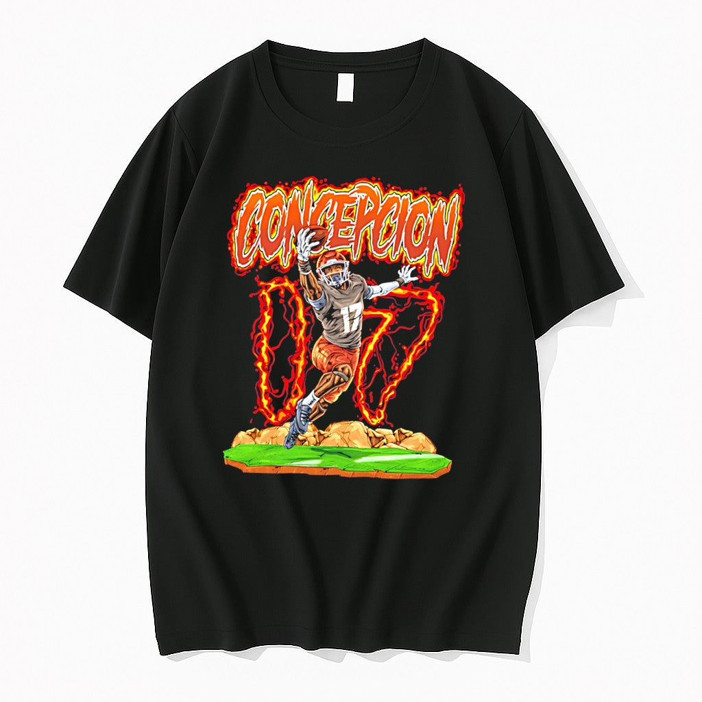 Kc Concepcion Cleveland Browns Hand Drawn Artwork Tee Tshirts Sweater