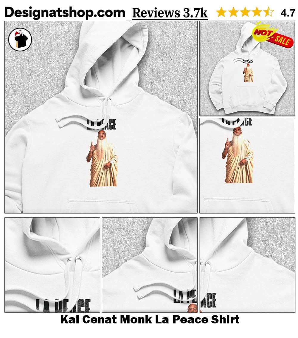 Kai Cenat Monk La Peace Shirt
