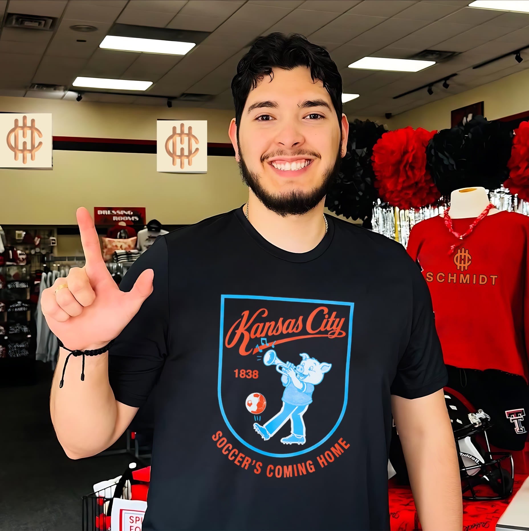 Kansas City 1838 Soccer’s Coming Home Pig Road Trip shirt