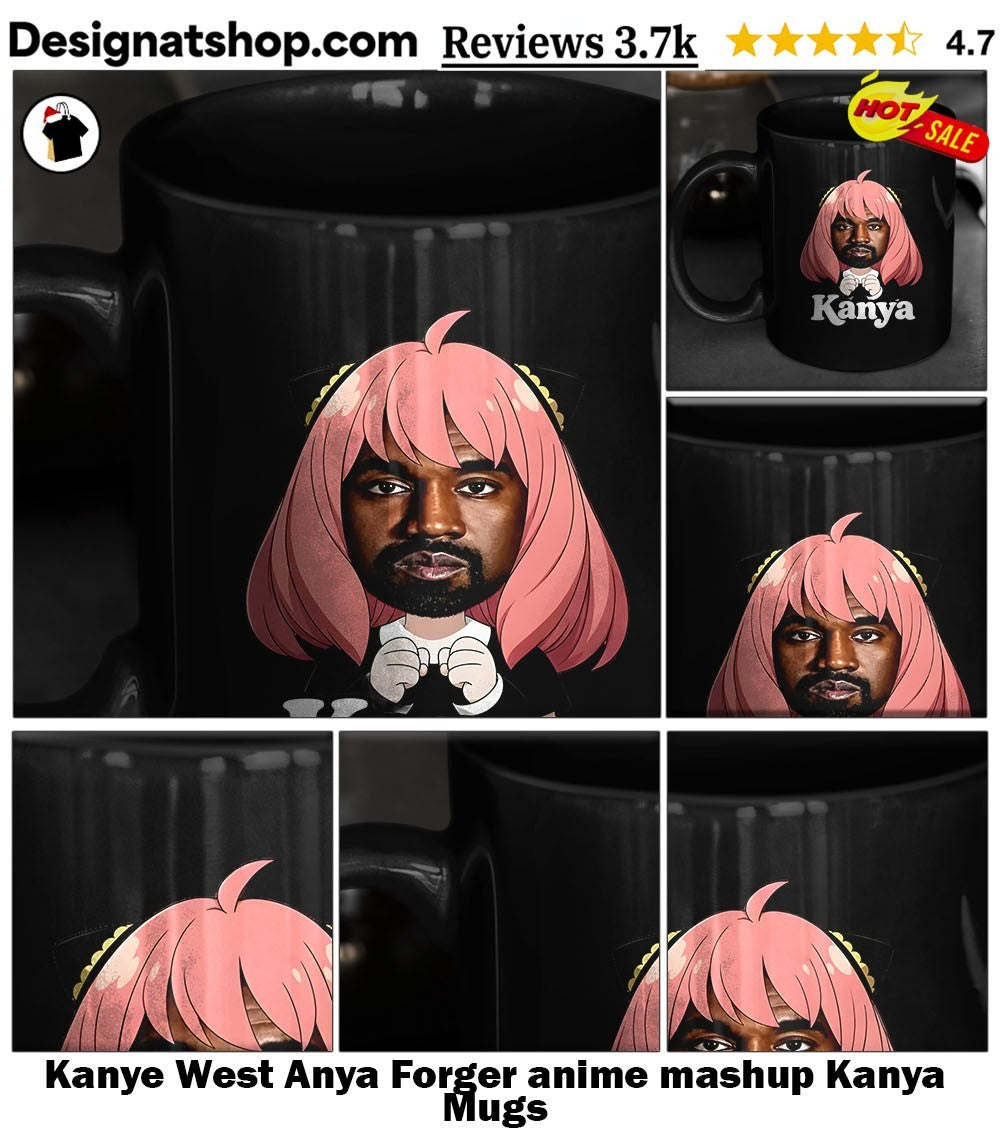 Kanye West Anya Forger anime mashup Kanya shirt
