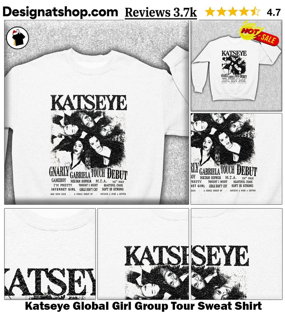 Katseye Global Girl Group Tour shirt
