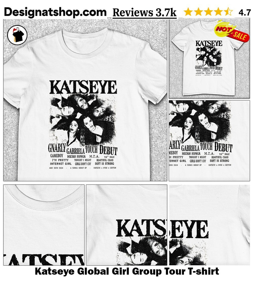 Katseye Global Girl Group Tour shirt