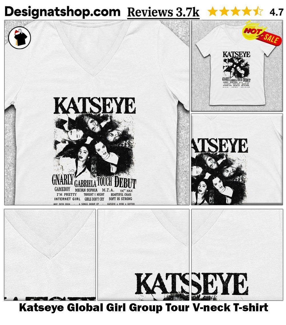 Katseye Global Girl Group Tour shirt