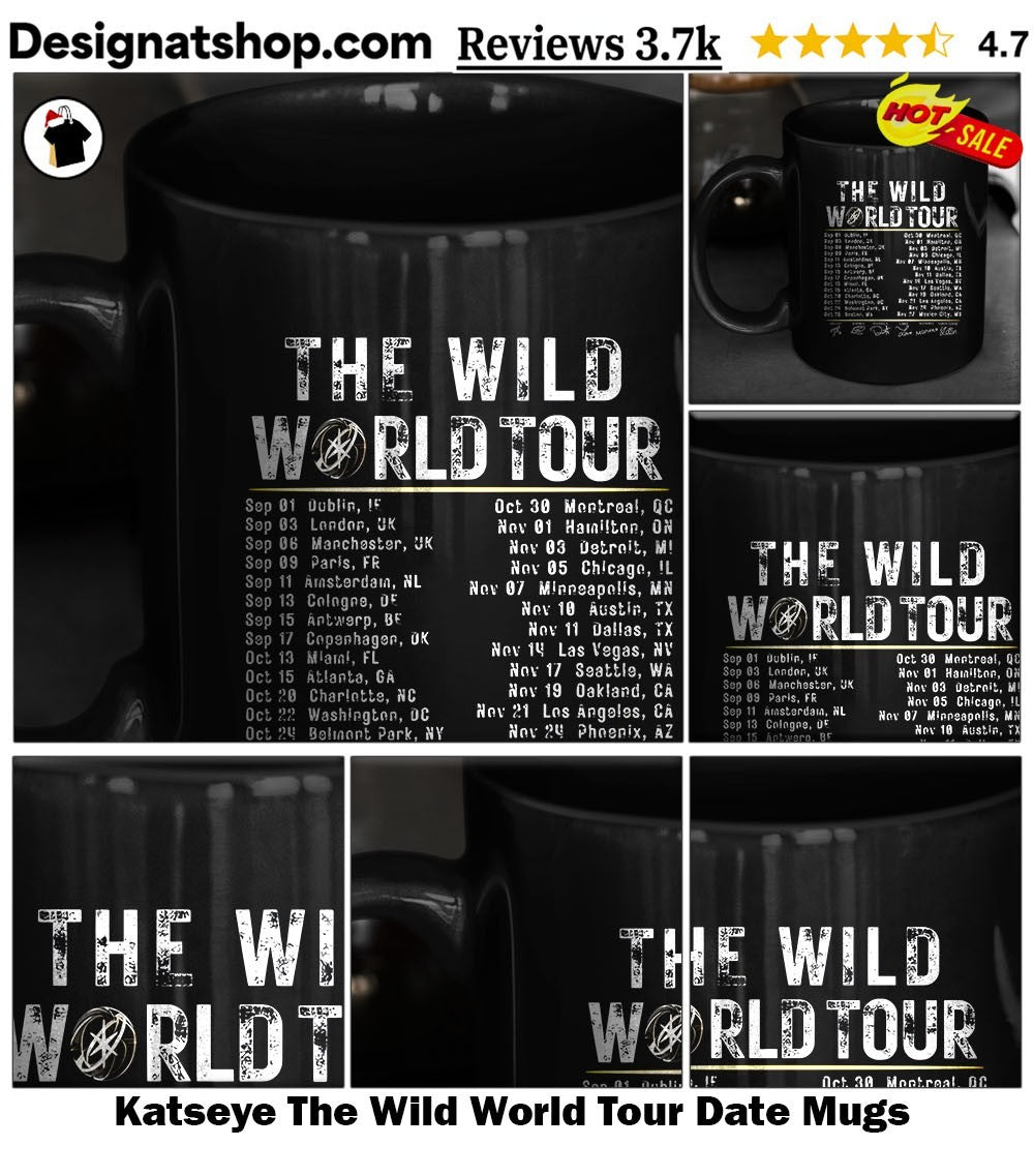 Katseye The Wild World Tour Date shirt